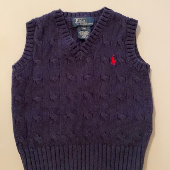 Polo Ralph Lauren Other - Preppy Classic- Polo Ralph Lauren Cable Knit Vest